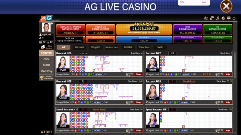 Các trò chơi game bài, casino online hấp dẫn